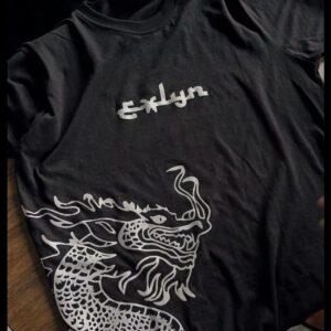 coffee printed black tshirt